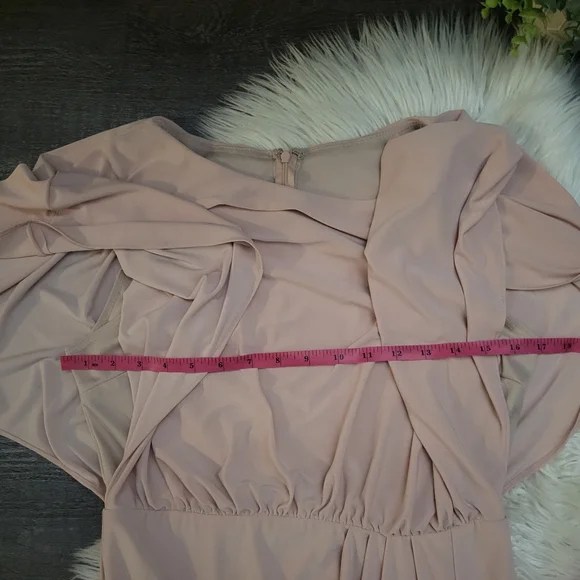 Anthropologie BHLDN Lena dress in blush size 8 - Picture 5 of 13